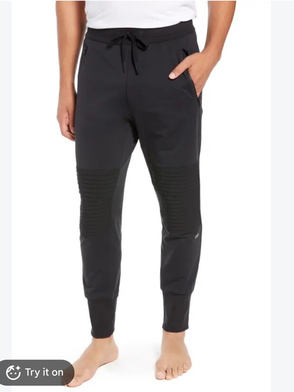 Alo Yoga Lounge Wear Moto Jogger Pants. Size L